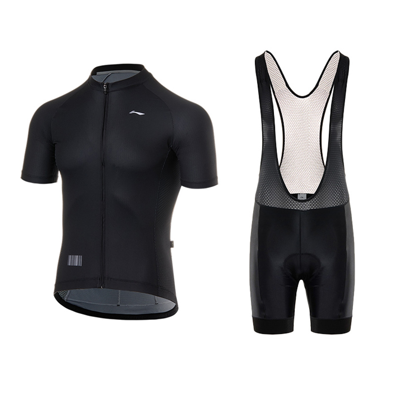 Li Ning Cycling Suits Unisex Crew Neck Thin