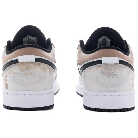 Jordan Air Jordan 1 Vintage Basketball Shoes Men’s Low Top White