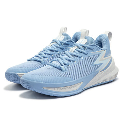 361° Slip Resistant, Abrasion Resistant, Breathable, Lightweight Low top Basketball Shoes Men’s Sky Blue