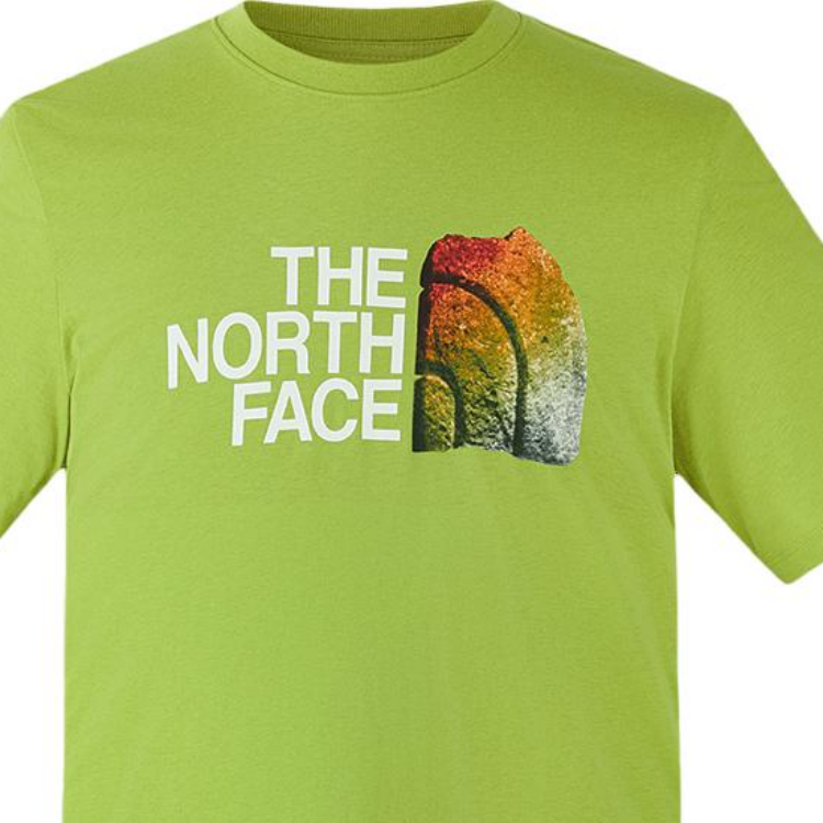 THE NORTH FACE FLASHDRY Quick Dry T Shirts Men’s Pale Moss Green