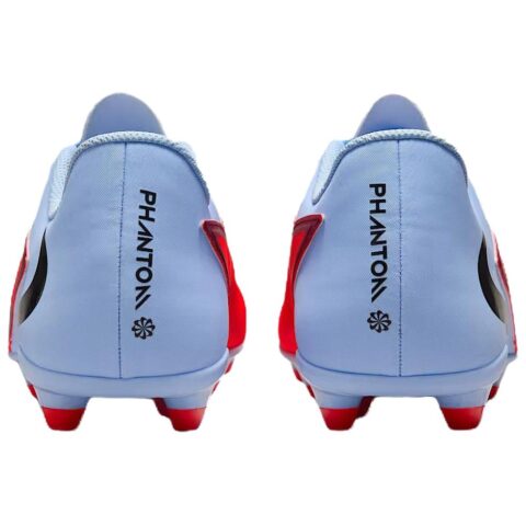 Nike Phantom 6 Soft And Comfortable Soccer Shoes Unisex Blue Red