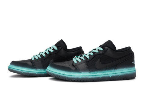 Jordan Air Jordan 1 Low top Vintage Basketball Shoes Unisex Black