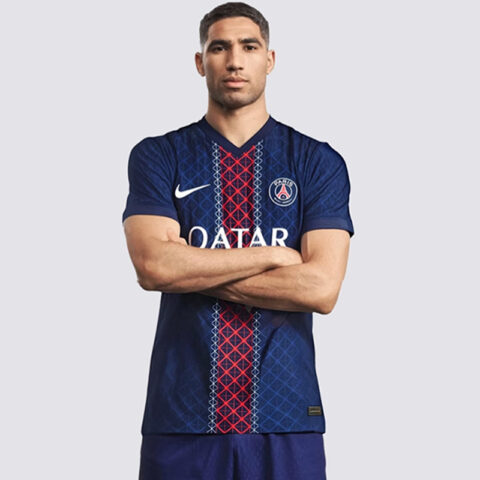 Nike Paris Saint-Germain 2025/26 Match Home Men’s Nike Dri-FIT Adv Soccer Authentic Jersey
