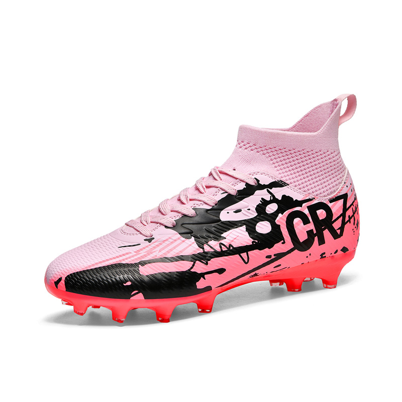 WEJIESS FG Rubber Long Studs TF Rubber Broken Studs Natural Grass Slip Resistant Abrasion Resistant