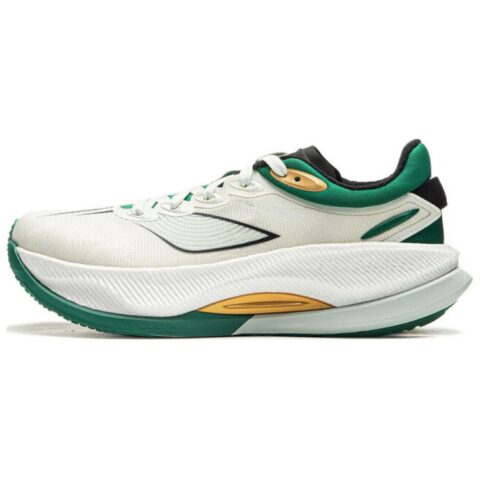 Li Ning Yueying 4 PRO TPU Slip Resistant Abrasion Resistant Low top Running Shoes Men’s White Green