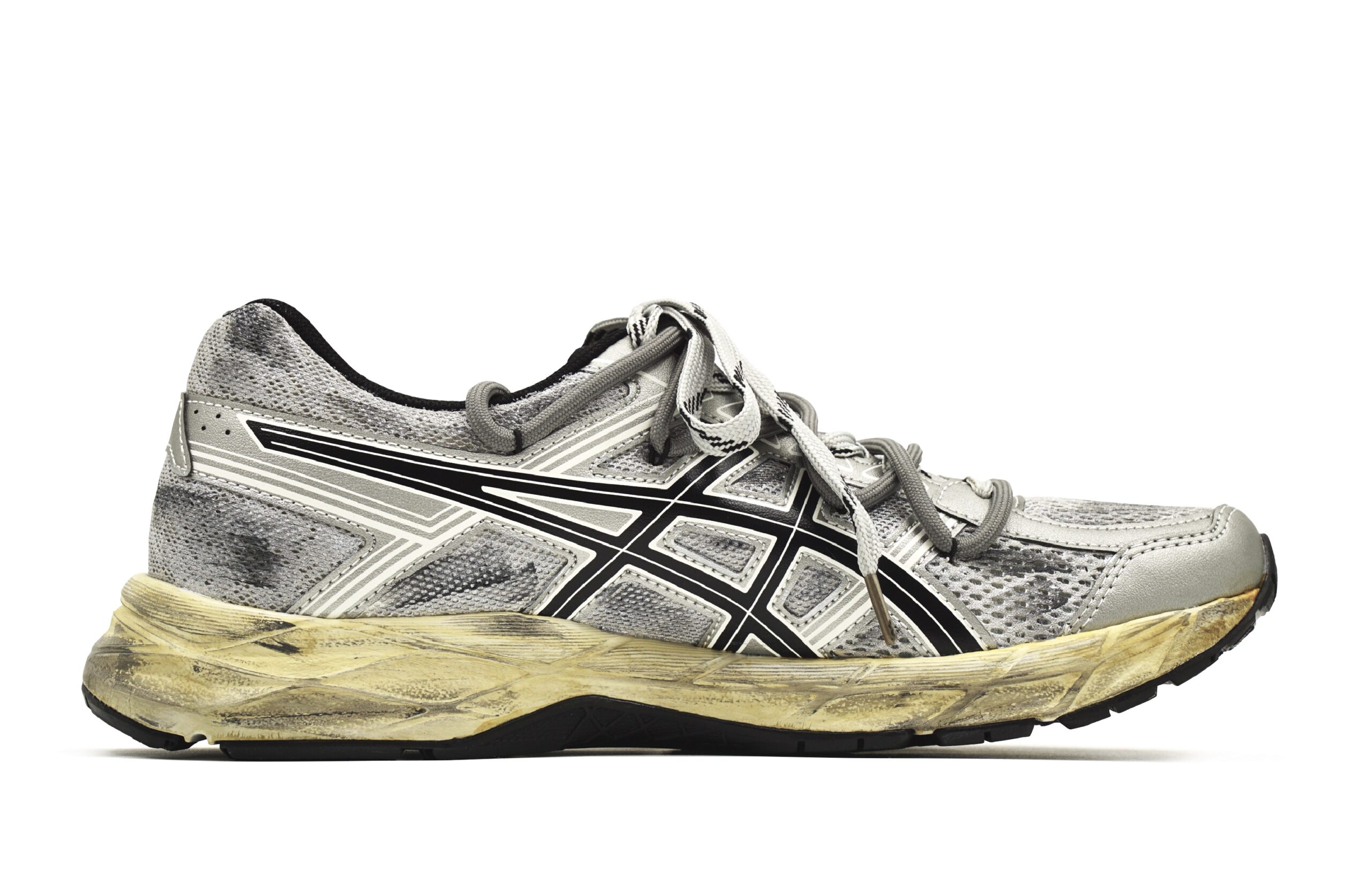 ASICS Gel Contend 4 Cushioning Breathable Coverage Low top Running Shoes Unisex Premium Gray