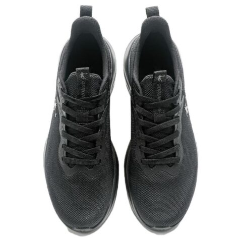 QIAODAN Slip Resistant Abrasion Resistant Cushioning Low top Casual Running Shoes Men’s Black
