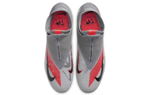 Nike Phantom Vision 2 Academy Dynamic Fit Mg Metallic Grey Crimson