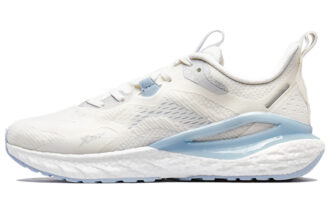 XTEP Power Nest 1.0 Cushioned Slip Resistant Abrasion Resistant Low Top Dynamic Foam Casual Running Shoes Men's White