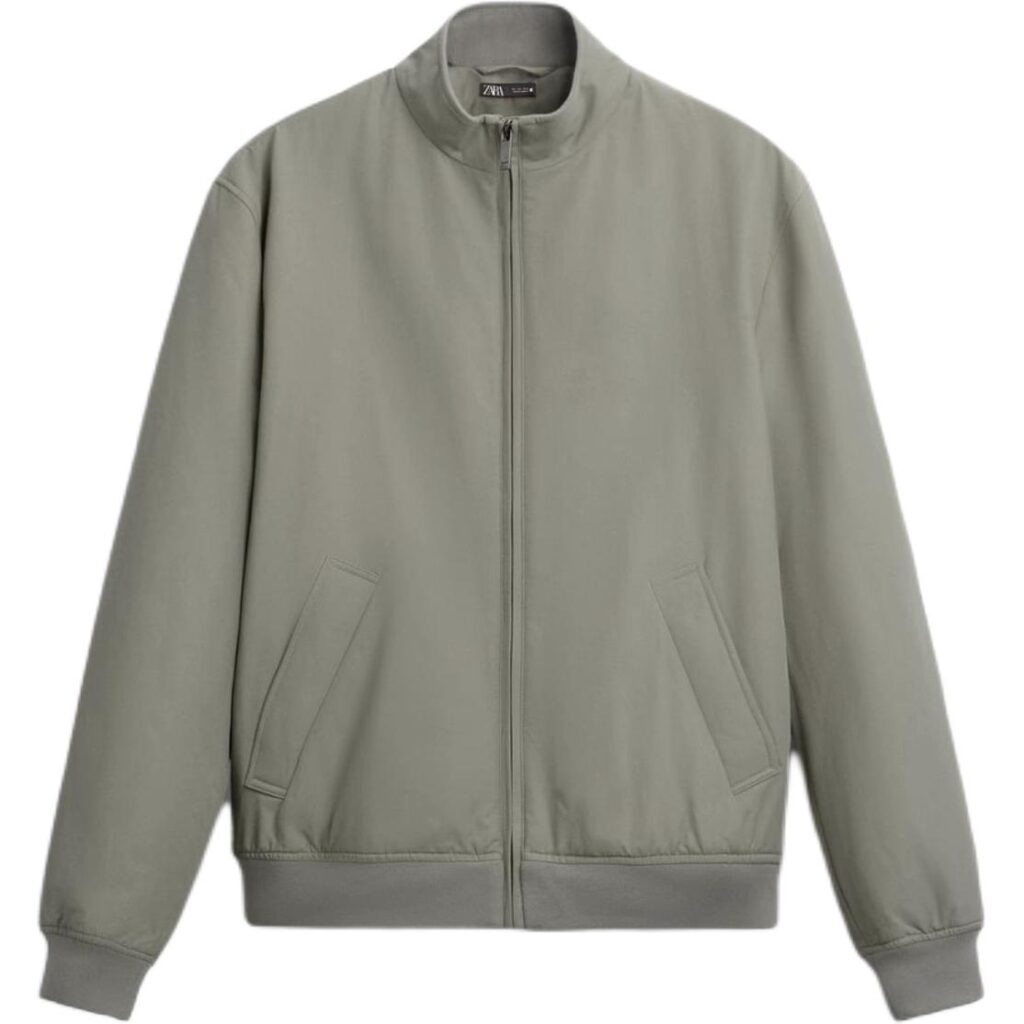 ZARA Jackets & Coats Men’s Gray