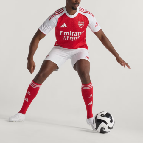 Adidas Free Shipping With AdiClub Arsenal 25/26 Home Authentic Jersey