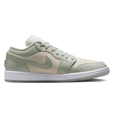Jordan Air Jordan 1 Vintage Basketball Shoes Women’s Low Top Green/White
