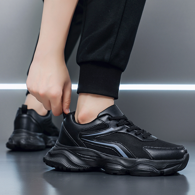 HEIWEILU Breathable Lightweight Breathable And Lightweight Low top Casual Running Shoes Men’s