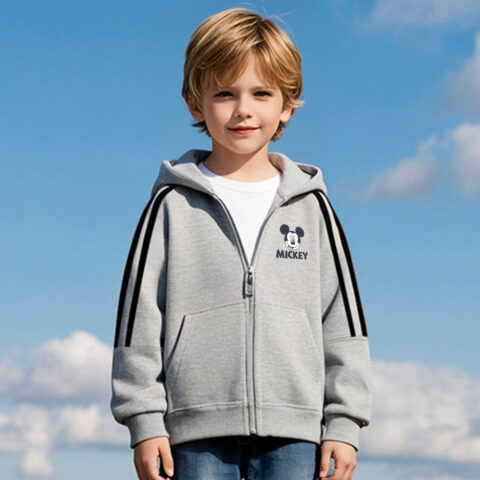 Disney Kids Casual Sportswear Hooded Moderate