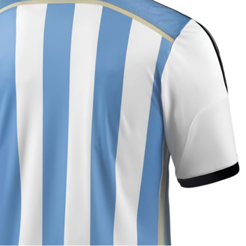Adidas Soccer Jersey Argentina 2014 World Cup, Home, Fan Edition Men’s Sky Blue