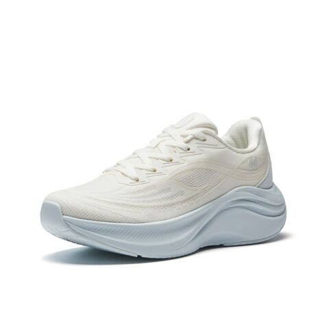 Anta Leaf 6.0 Low top EVA Midsole Casual Physical Fitness Test Physical Exam Running Shoes Women’s White Gray Blue