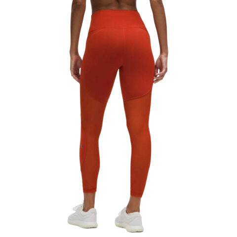 Lululemon Wunder Train Yoga Pants Women’s Orange Cinder Orange