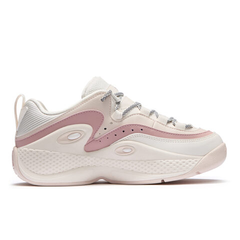 FILA FUSION Cushioning Low top Basketball Shoes Women’s White Pink