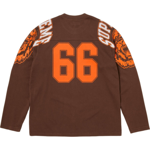 Supreme FW25 WEEK6 Mascot L/S Football Top Soccer Jersey Unisex
