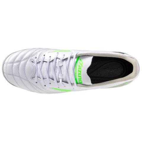 Mizuno Morelia Neo 4 Slip Resistant Abrasion Resistant Soccer Shoes Men’s White Green