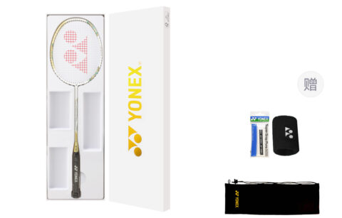 YONEX AstroX AX9900 White Gold Box Full Carbon Badminton Rackets Upper Class 680mm Unisex