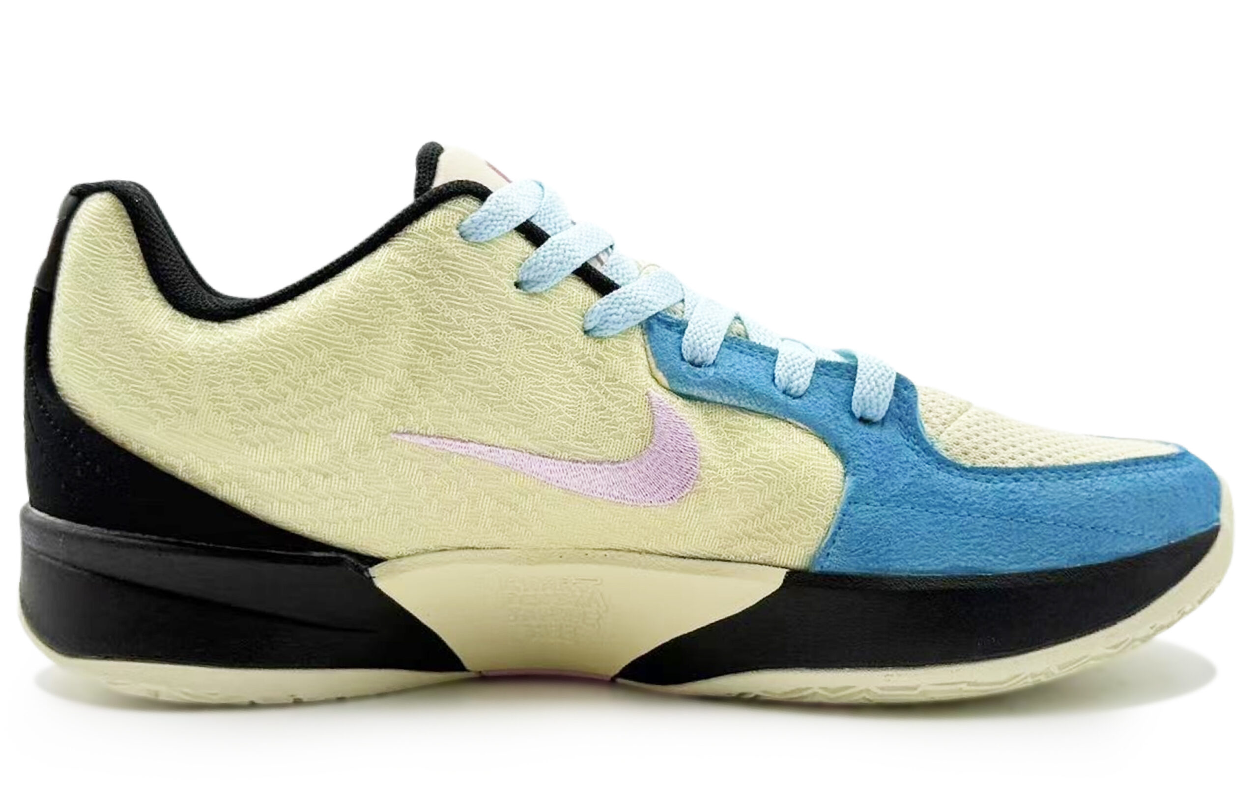 Nike Ja Morant 2 Abrasion Resistant Low top Basketball Shoes Men’s Blue Pink