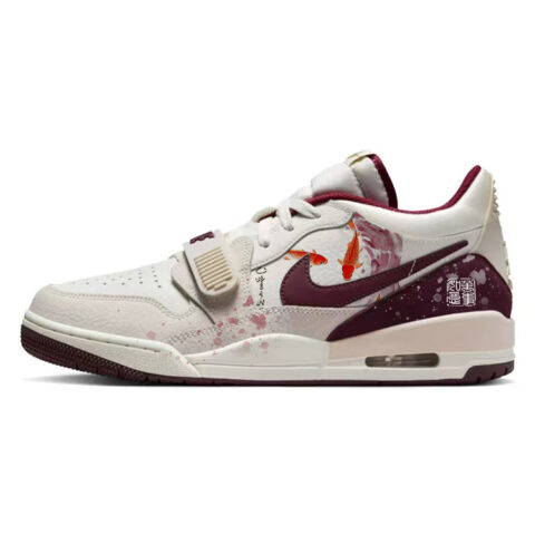 Jordan Legacy 312 Vintage Basketball Shoes Men’s Low Top Brown/White