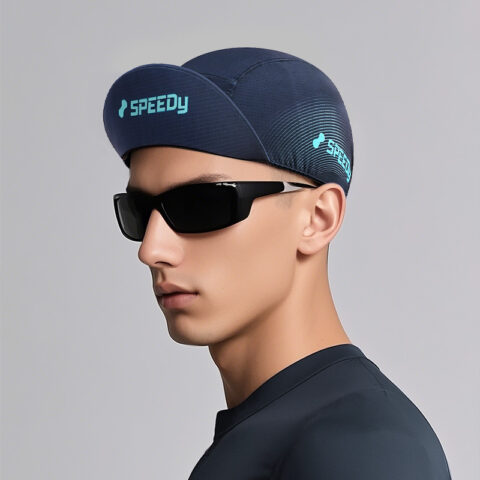 Li Ning Cycling Headscarves & Caps Hats & Caps Blue Black
