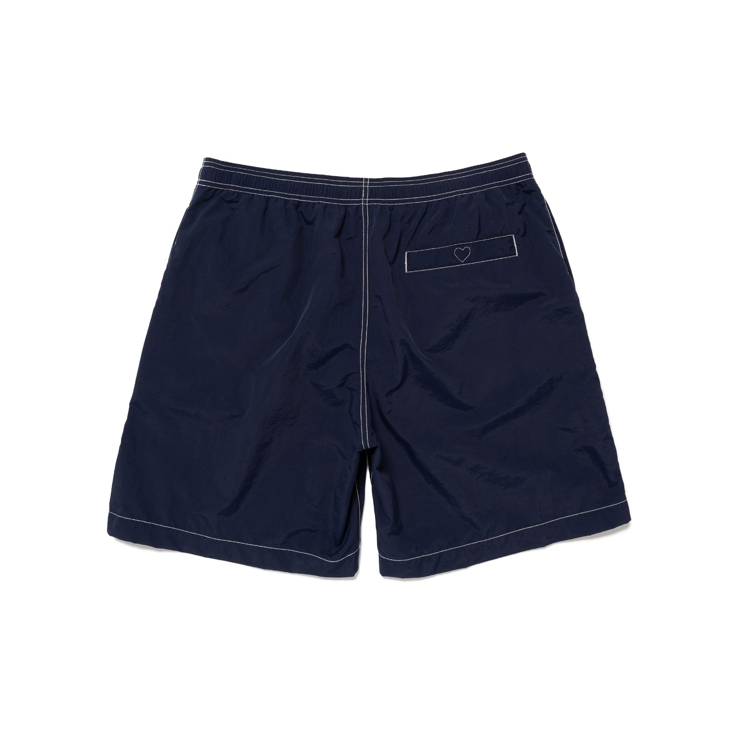 Human Made Heart-Logo Elasticated Waistband Swim Shorts