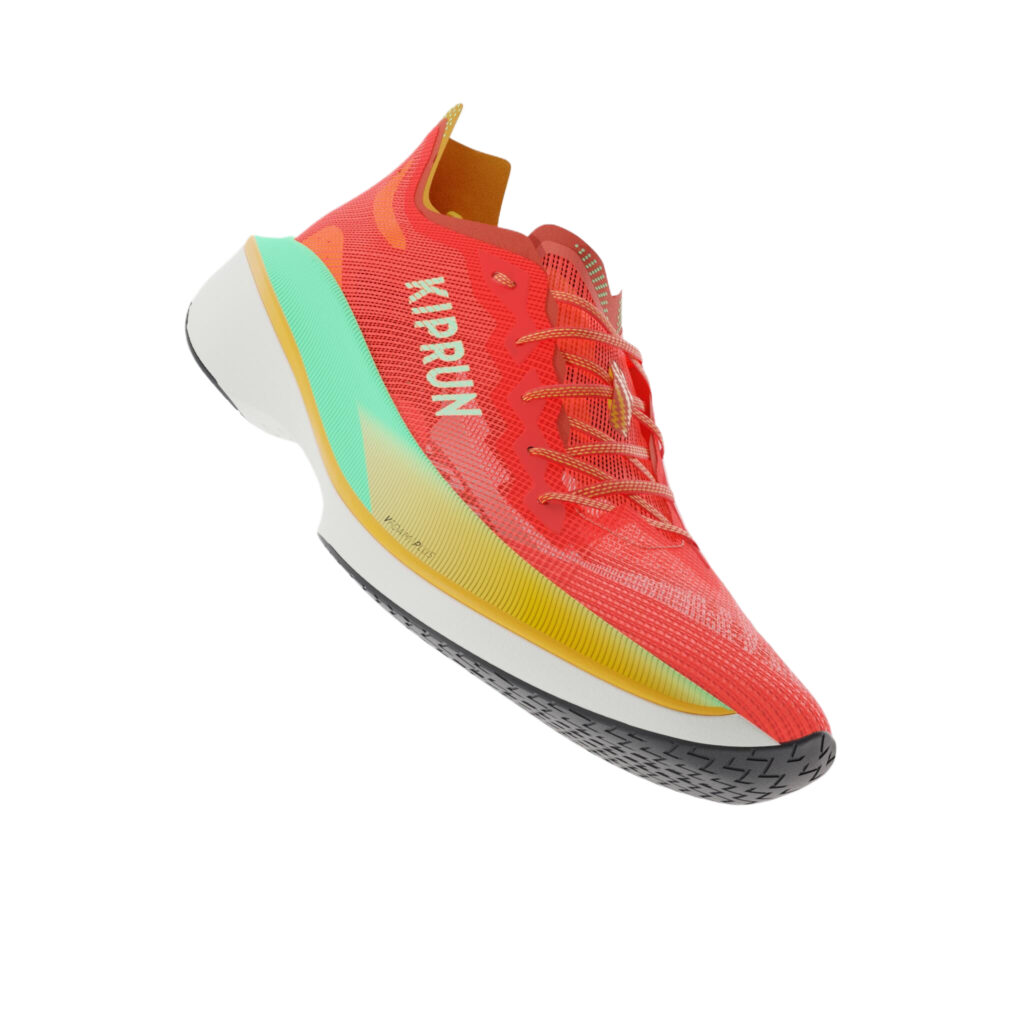 DECATHLON KD900.2 Cushioning Low top Running Shoes Men’s Orange