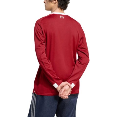 Adidas Free Shipping with adiClub Liverpool Fc 25/26 Long Sleeve Home Jersey