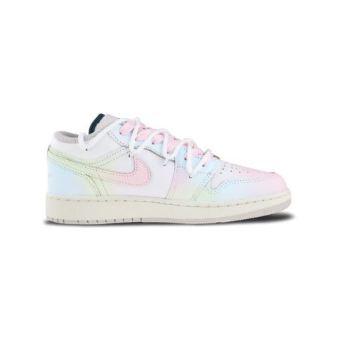 Jordan Air Jordan 1 Leather Abrasion Resistant Abrasion Resistant Low top Vintage Basketball Shoes Unisex Multicolor