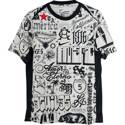 Nike Club América Academy Pro Se Men’s Nike Dri FIT Soccer Pre Match Short Sleeve Top