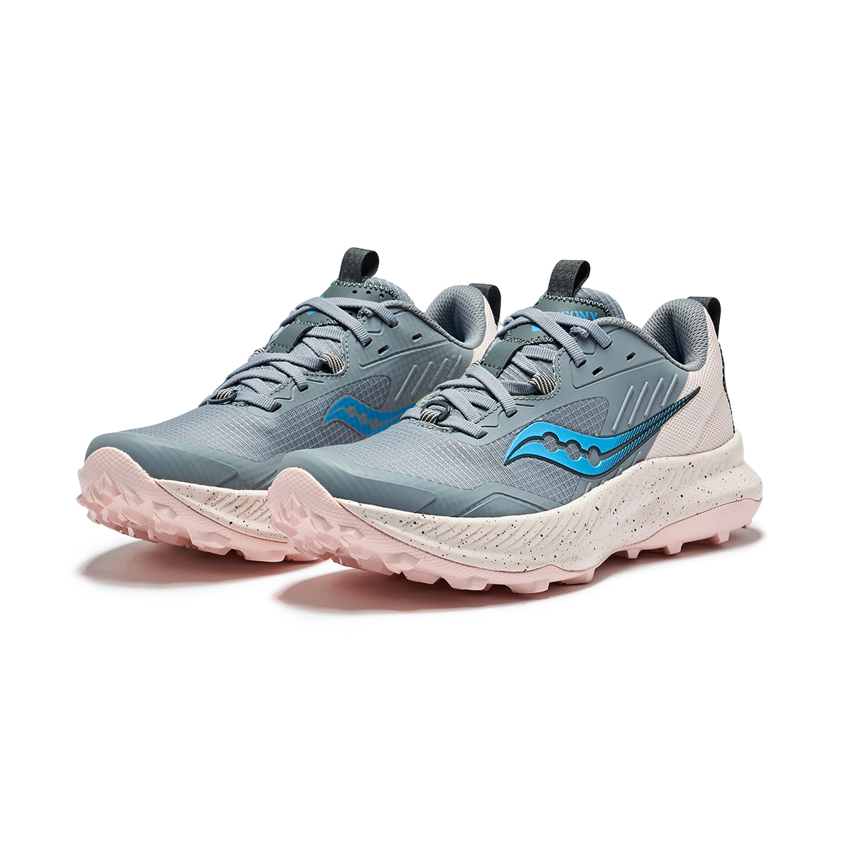 Saucony BLAZE TR Fiery Low top Running Shoes Women’s Gray Pink
