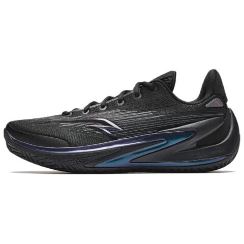 Anta Cushioning Slip Resistant Abrasion Resistant Low top Basketball Shoes Men's