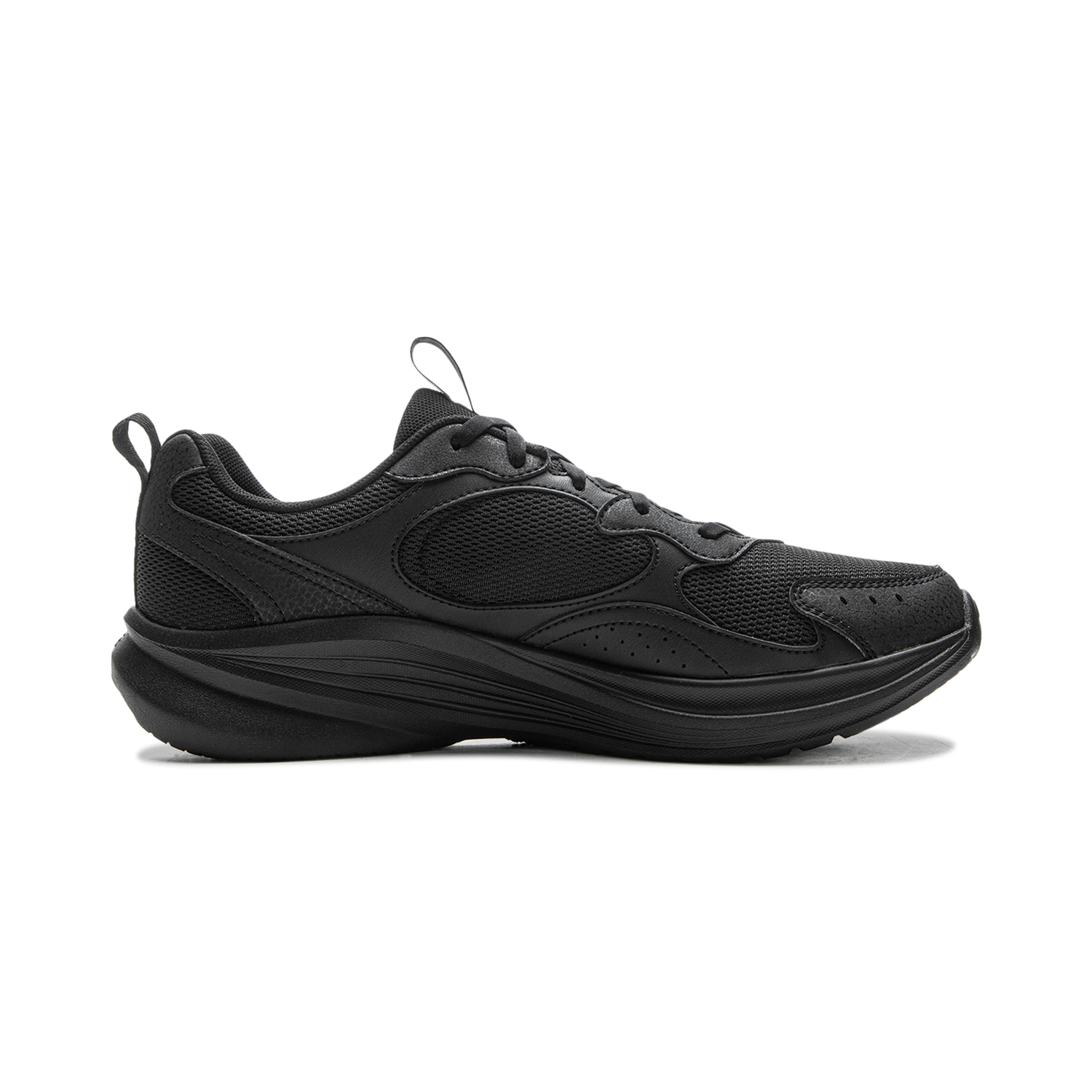 Li Ning Light Breeze V2 Cushioning Slip Resistant Abrasion Resistant Lightweight Rebound Low top Casual Running Shoes