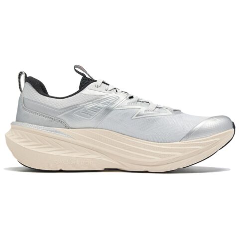 QIAODAN Slip Resistant Abrasion Resistant Low top Outdoor Shoes Men’s Silver