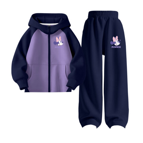 Disney Kids Casual Sportswear Hooded Moderate