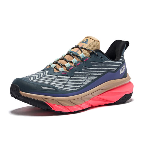 Erke Vertical Collection Low top Running Shoes Men’s Copper Cyan Warm Linen