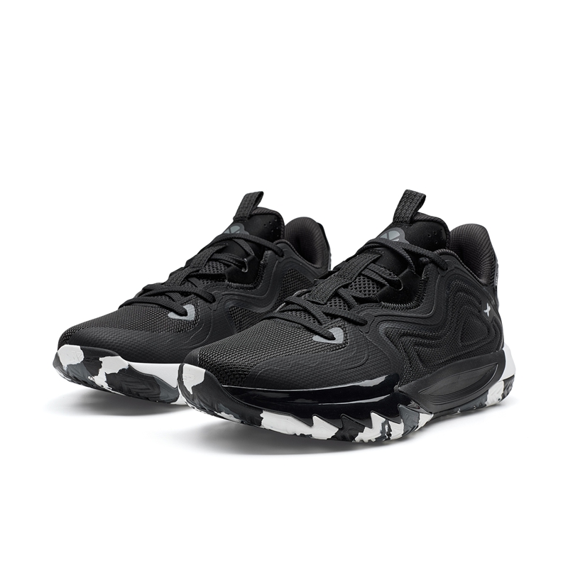 XTEP Slip Resistant Support Low top Basketball Shoes Men’s Black