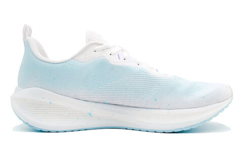 Li Ning Wuyue Abrasion Resistant Slip Resistant Low top Physical Fitness Test & Exam Running Shoes Men’s Sky Blue