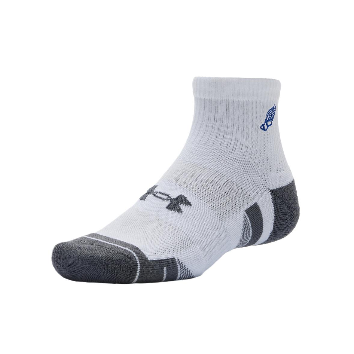 Under Armour PerformanceTech UA Crew Socks Unisex 3 Pack White