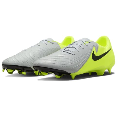 Nike Phantom Gx 2 Academy FG/MG Metallic Silver Volt Black