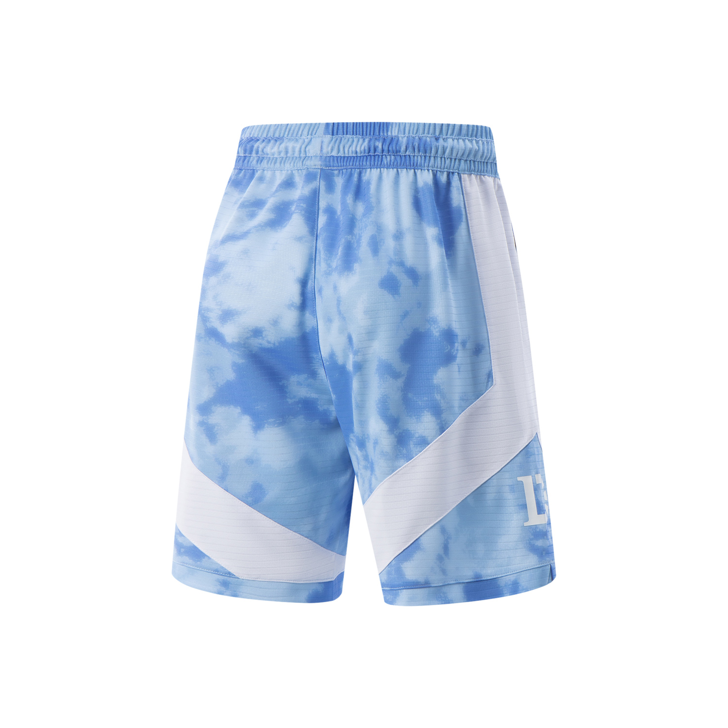 Li Ning Basketball Shorts Men’s Static Blue All Over Print