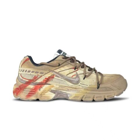 Nike Initiator Cow Split Leather Cushioning Slip Resistant Low top Casual Running Shoes Unisex