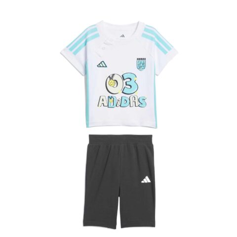 Adidas Casual Sportswear SportswearTrack White/Black Infant And Toddler