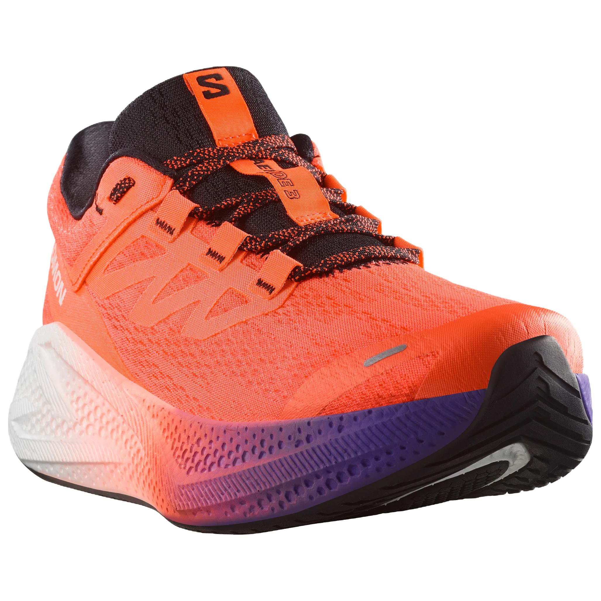 SALOMON AERO GLIDE 3 Fabric Cushioning Abrasion Resistant Breathable Lightweight RoadContagrip®OrthoLite® Training