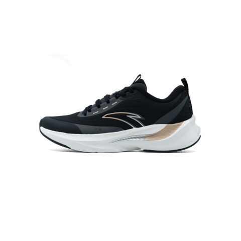 Anta Intercity Slip Resistant Abrasion Resistant Low top Running Shoes Women's Black