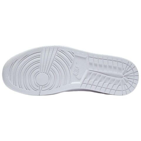 Jordan Air Jordan 1 Slip Resistant Abrasion Resistant Low top Vintage Basketball Shoes Men’s White 2025 Edition
