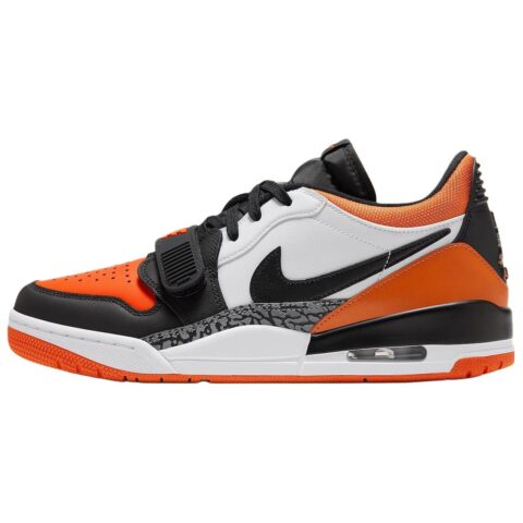 Jordan Legacy 312 Abrasion Resistant Abrasion Resistant Low top Vintage Basketball Shoes Men’s White Black